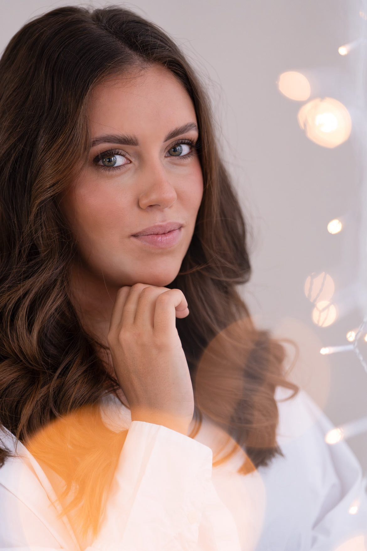 Portrétní fotografie zákaznice